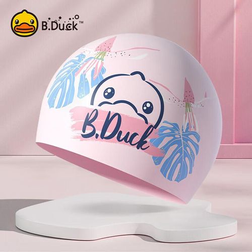 Gorro de natación B.Duck silicona impermeable para mujer