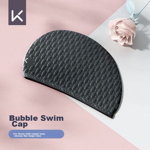 Gorro de natación Keep talla grande silicona impermeable para mujer y hombre