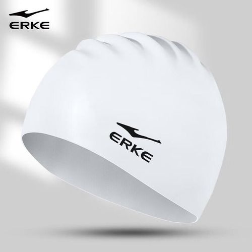 Gorro de natación ERKE silicona unisex para adultos impermeable