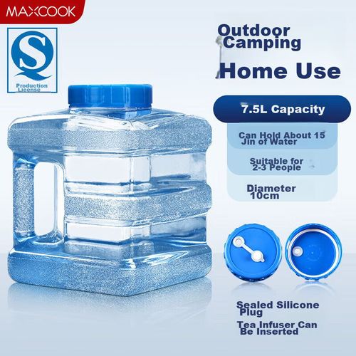 Garrafón De Agua Maxcook 7.5 L Transparente