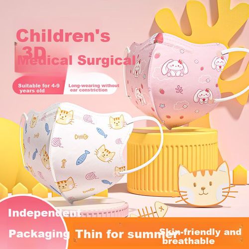 Cubrebocas Chao Ya Quirúrgica 3D Niños Desechable Unisex