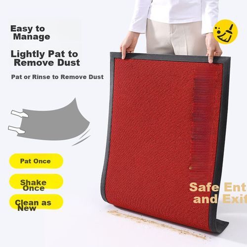 Tapete Baoneng 60X90 Cm Rojo