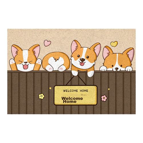 Tapete Janmeijia Loop Antideslizante Recortable 60X90 Cm