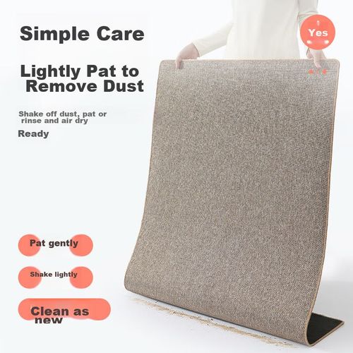 Tapete Dajiang Felpudo Imitación Cáñamo 80X150 Cm