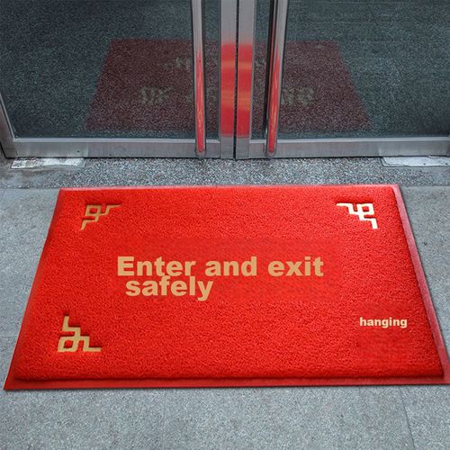 Tapete Diyin Felpudo Rojo 80X120 Cm