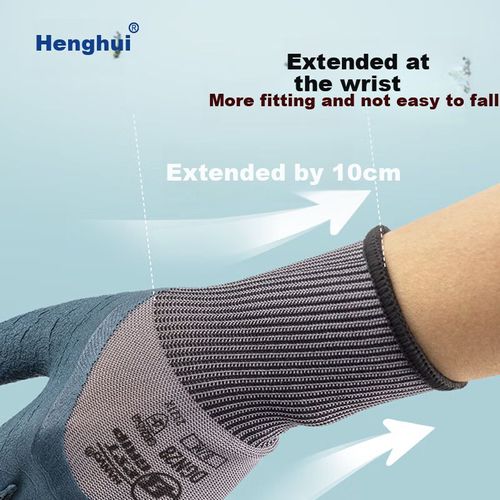 Guantes Henghui DGN28 Látex Caucho Antideslizantes Trabajo Unisex