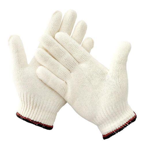 Guantes Shengfang 600 Algodón Reforzado Negro Unisex