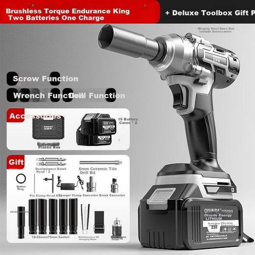 Llave Eléctrica Oulaide Lthiuma 350Nm 12V