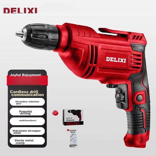 Taladro Eléctrico Delixi 550W 10Mm