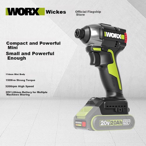 Atornillador Eléctrico Inalámbrico Worx Wu292Ds 20V Sin Batería