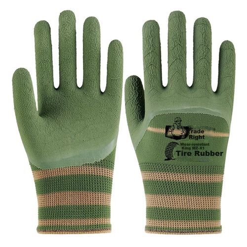 Guantes MaoZheng MZX1 medio recubiertos espuma de caucho antideslizantes unisex