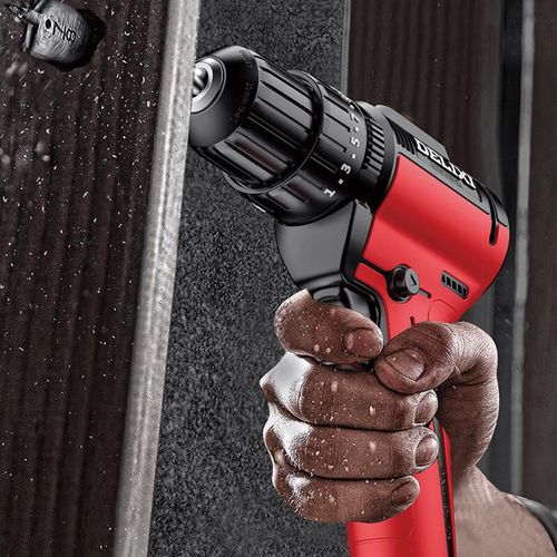 Taladro Inalámbrico Delixi Dlx-Fdr1204 Batería De Litio