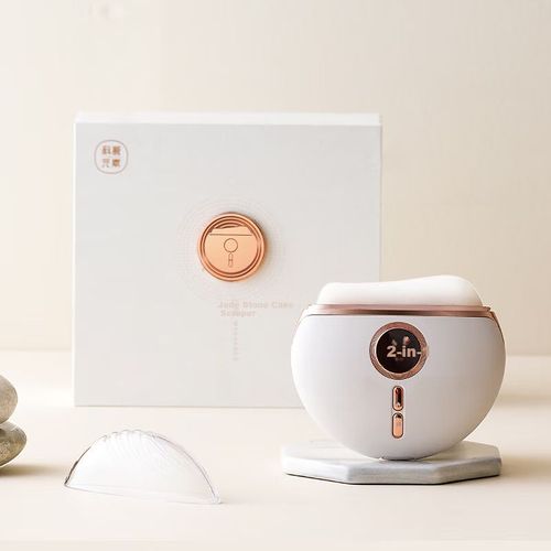 Masajeador Techlove Gua Sha Jade Eléctrico Usb Rosa Oro