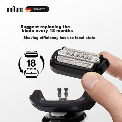 Afeitadora Braun Serie 6 Pro Sensoflex Triple Cabezales Para Piel Sensible