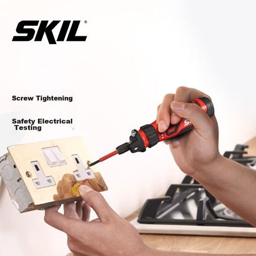 Destornillador eléctrico SKIL 5612 4V con batería de litio y luz LED