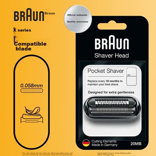 Repuesto Cuchilla Braun Serie Braunx