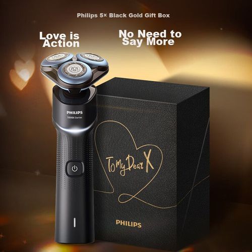 Afeitadora Philips Serie 5000 Skinease Negro Piel Sensible