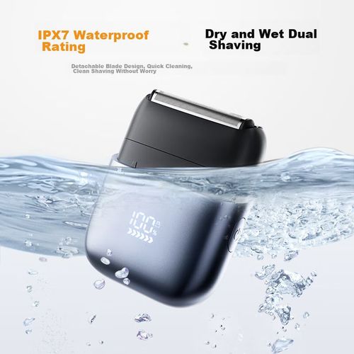 Afeitadora Eléctrica Vtt Wf-2043 Mini Portátil Lavable Para Hombre