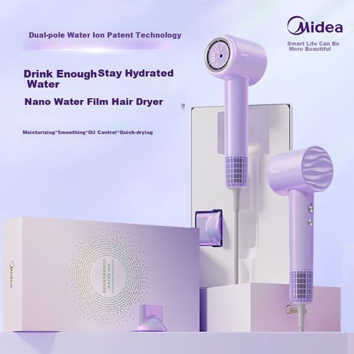 Secadora De Cabello Midea Fg608 1600W Morado Agua