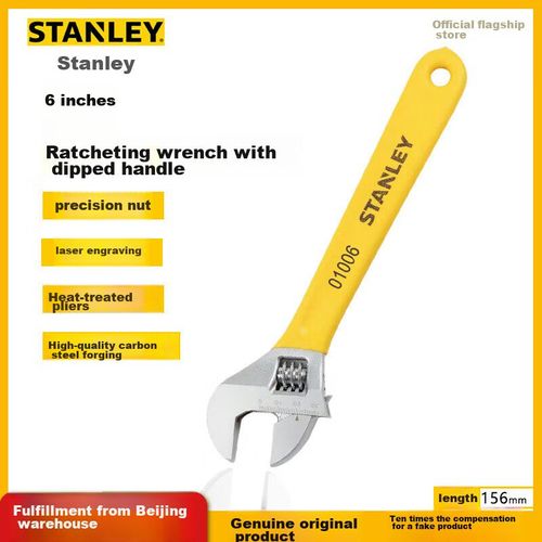 Llave Ajustable Stanley B 150 Mm Mango Plástico