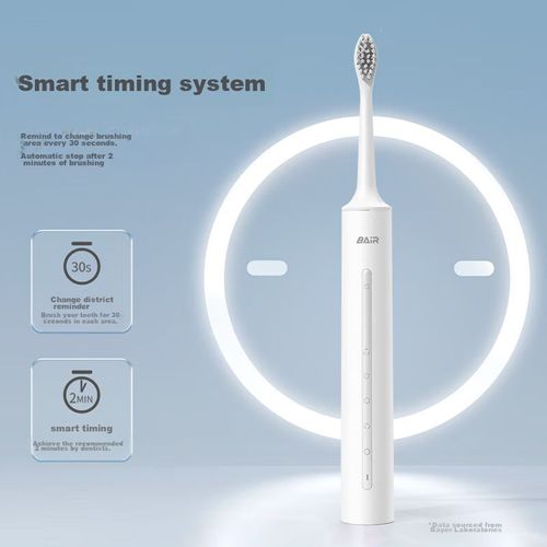 Cepillo De Dientes Eléctrico Bair A9 Blanco Nube Para Adultos