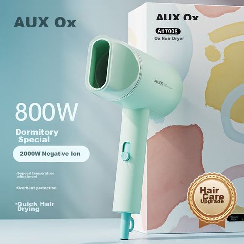 Secadora De Cabello Aux Ah7008 800W Iones Negativos Portátil