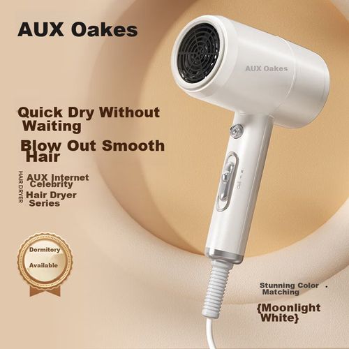 Secadora De Cabello Aux Ah7800S 1800W Luz Azul Iónica