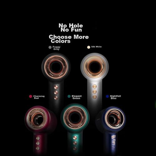 Secadora De Cabello Lansampro Ls-6001 1400W Gris Nebuloso