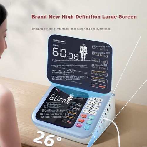 Electroestimulador Baiyisheng Xy-806 Con Láser Y Masaje De Pies Rojo