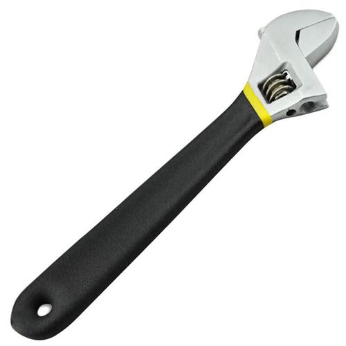Llave Inglesa Stanley 95-048 10 Pulgadas Mango Plástico Bicolor