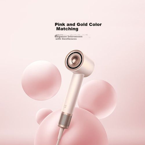 Secadora De Cabello Mi Home Iones De Agua Oro Rosa Compacta