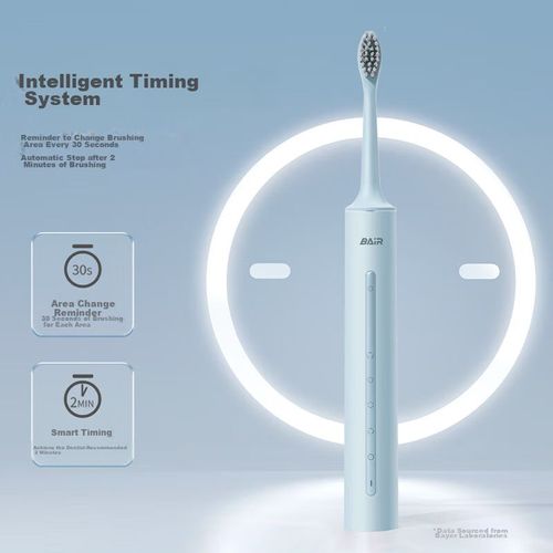 Cepillo De Dientes Eléctrico Bair A9 Azul Claro