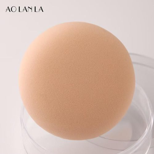 Esponja De Maquillaje Aolanla Redonda Uso Seco Y Húmedo