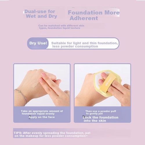 Almohadilla De Polvo Yaozhi Nuoji Paquete 3 Grande