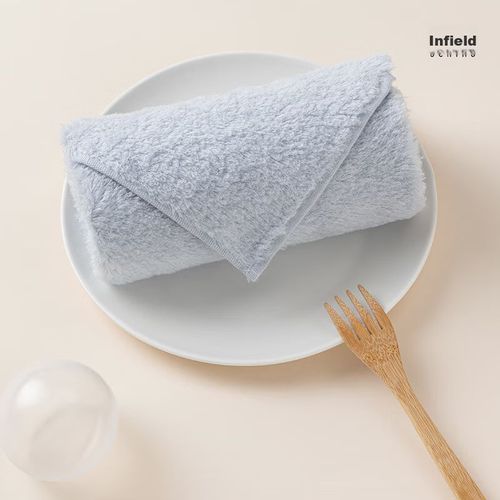 Toalla Uchino Cloud Mousse 34X83Cm Gris Azulado Algodón 100%