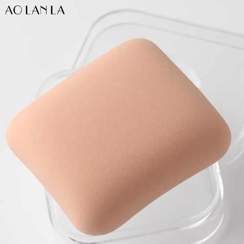 Almohadilla De Maquillaje Aolanla Cuadrada Uso Dual Con Estuche