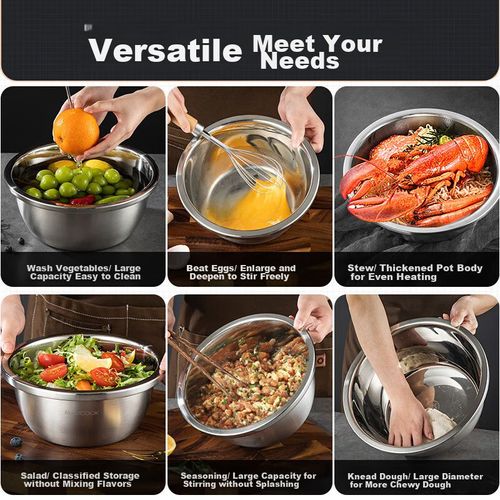 Tazón Acero Inoxidable Maxcook Mcwa1809 18 Cm