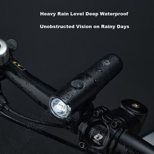 Luz Frontal JD Q1 para Bicicleta, 600 lúmenes, Resistente al Agua IPX4