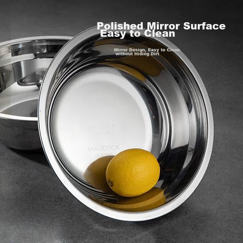 Olla Para Sopa Maxcook Acero Inoxidable 316L, 26 Cm, Más Gruesa, Más Ancha Y Más Profunda, Compatible Con Estufa De Inducción (Mcwa1663)