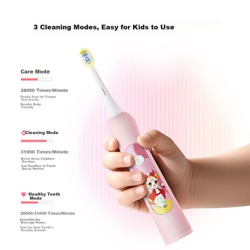 Cepillo De Dientes Eléctrico Huawei Para Niños Con Cerdas Antibacterianas Y Batería De Larga Duración