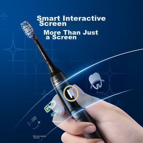 Cepillo De Dientes Eléctrico Philips Serie Diamond Cuidado Para Encías Modelo Hx3792/01