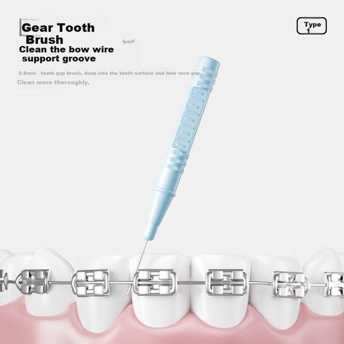 Cepillo de dientes Canban ortodóntico cerdas suaves paquete 2 piezas