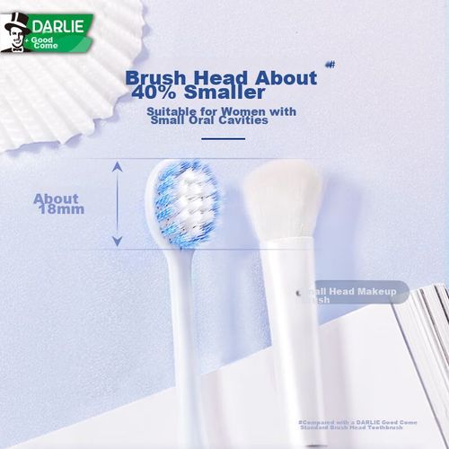 Cepillo dental DARLIE cerdas ultra suaves cabezal delgado 2 piezas