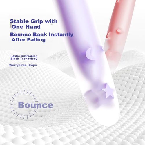 Cepillo de dientes Namei cerdas suaves 2 piezas diseño estrellado