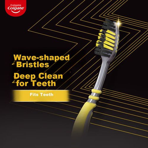 Cepillo de dientes Colgate cerdas de carbón suave juego 9 piezas