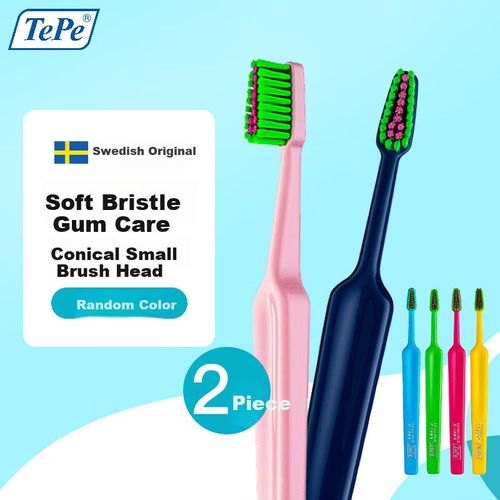 Cepillo interdental TePe cerdas suaves paquete 2 piezas adultos