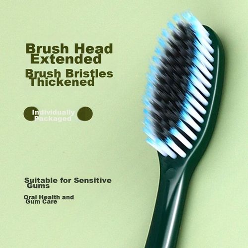 Cepillo de dientes Jianruyun cerdas suaves extra grande 35 mm 6 piezas