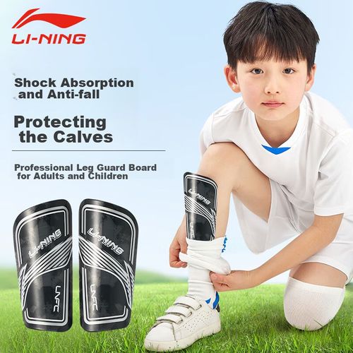 Espinilleras Li-Ning polipropileno EVA talla L azul/negro