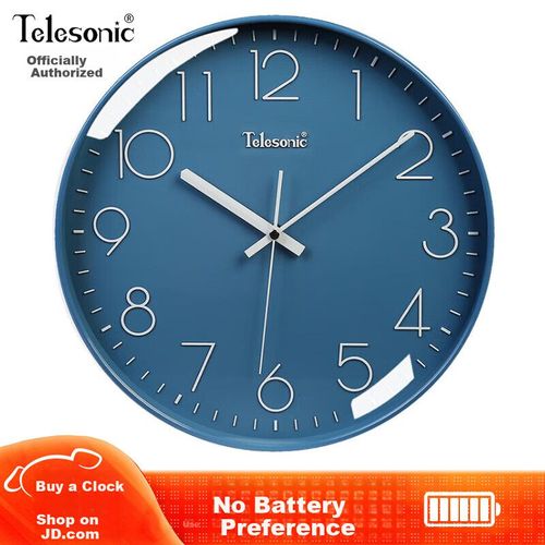 Reloj de pared Telesonic cuarzo 26 cm