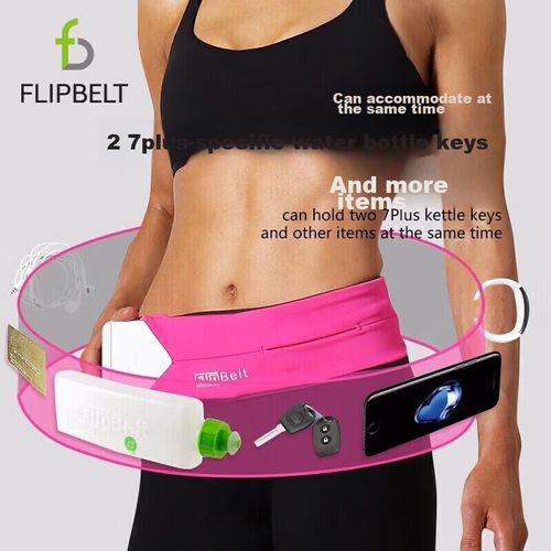 Cinturón deportivo Flipbelt clásico talla XL rosa